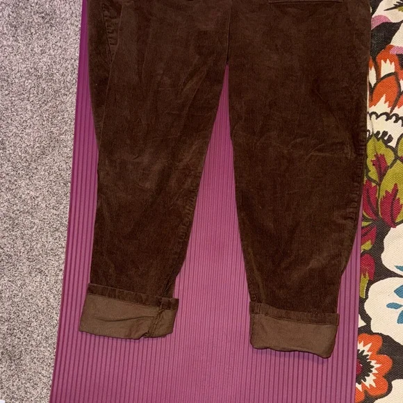 Limited Edition Lucy & Yak Brown Corduroy Dungarees UK 20L/ US 16L - Picture 4 of 9